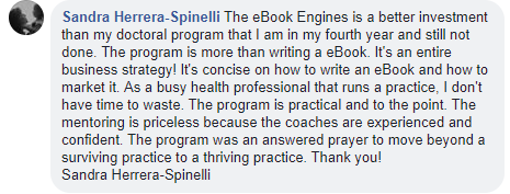 Ebook Engines Review - testimonial 3
